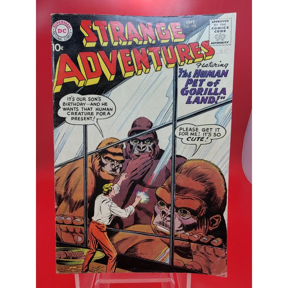 Strange Adventures 108 DC Comics Silver Age 1959 4.0 Good Gil Kane